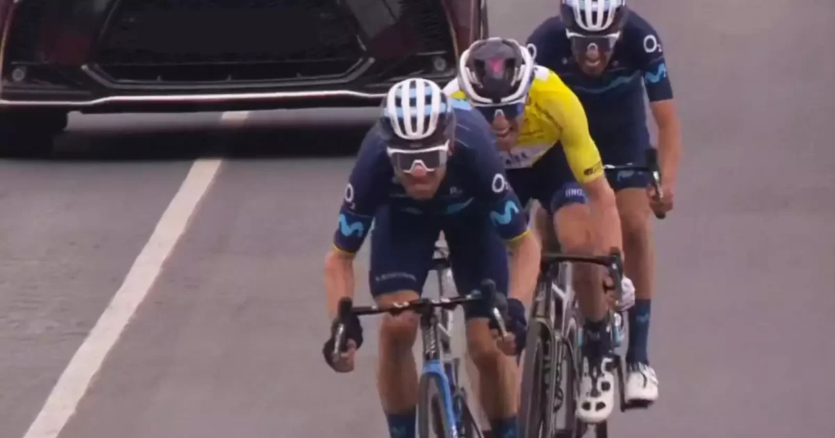 Alejandro Valverde vence en O Camiño y es 2º en la general antes de la crono final