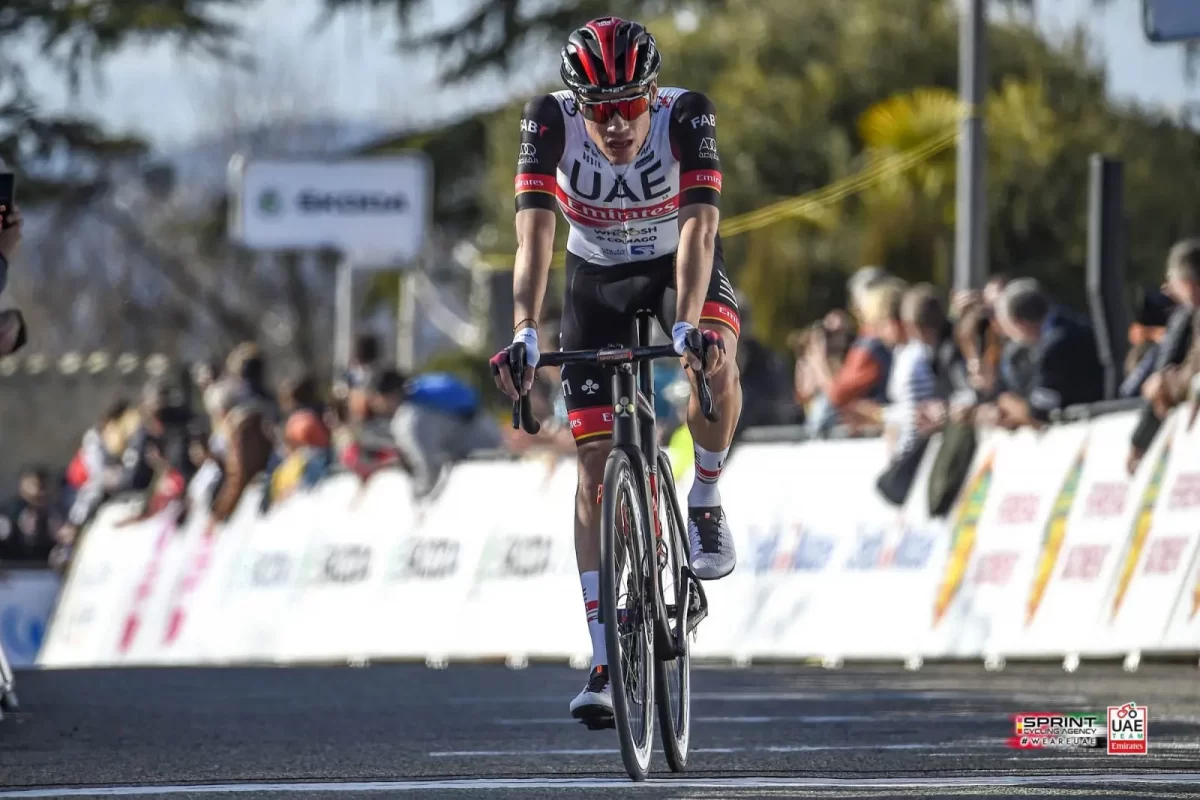 Juan Ayuso es cuarto en la Drome Classic