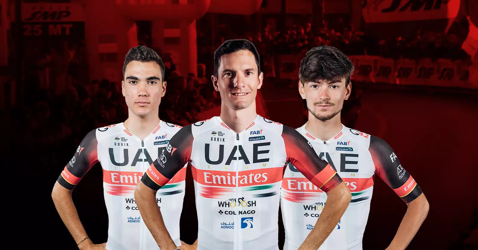 Triplete de UAE TROFEO DE LAIGUEGLIA 2022