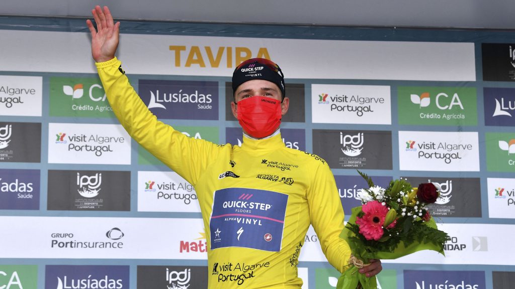 Remco Evenepoel de lider en la volta ao Algarve