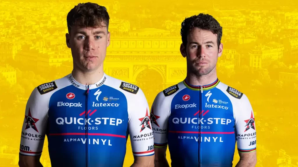 Jakobsen y Cavendish luchan por una plaza en el tour de Francia