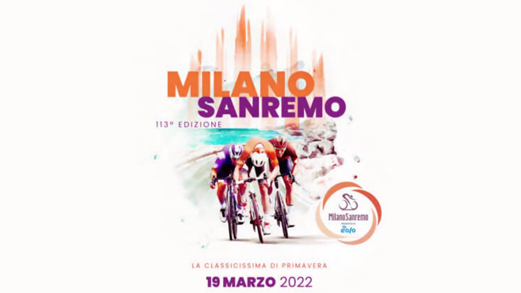 Cartel Milán San Remo 2022